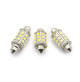 2.5 Watts - 10-30 Volts - C5W - Festoon Led Bulb - SV8.5 - white - D15*42mm - C10W-24L-W - AZLED
